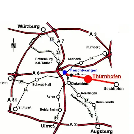 Pension Zum Grunen Wald Feuchtwangen